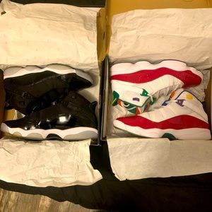 Size 11 Jordan 6 rings.